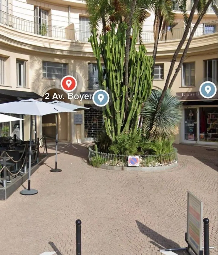 Apartment Menton Centre Vue Imprenable Sur Mer Et Jardin Bioves