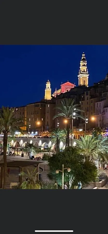 Menton Centre Vue Imprenable Sur Mer Et Jardin Bioves 0*,  France