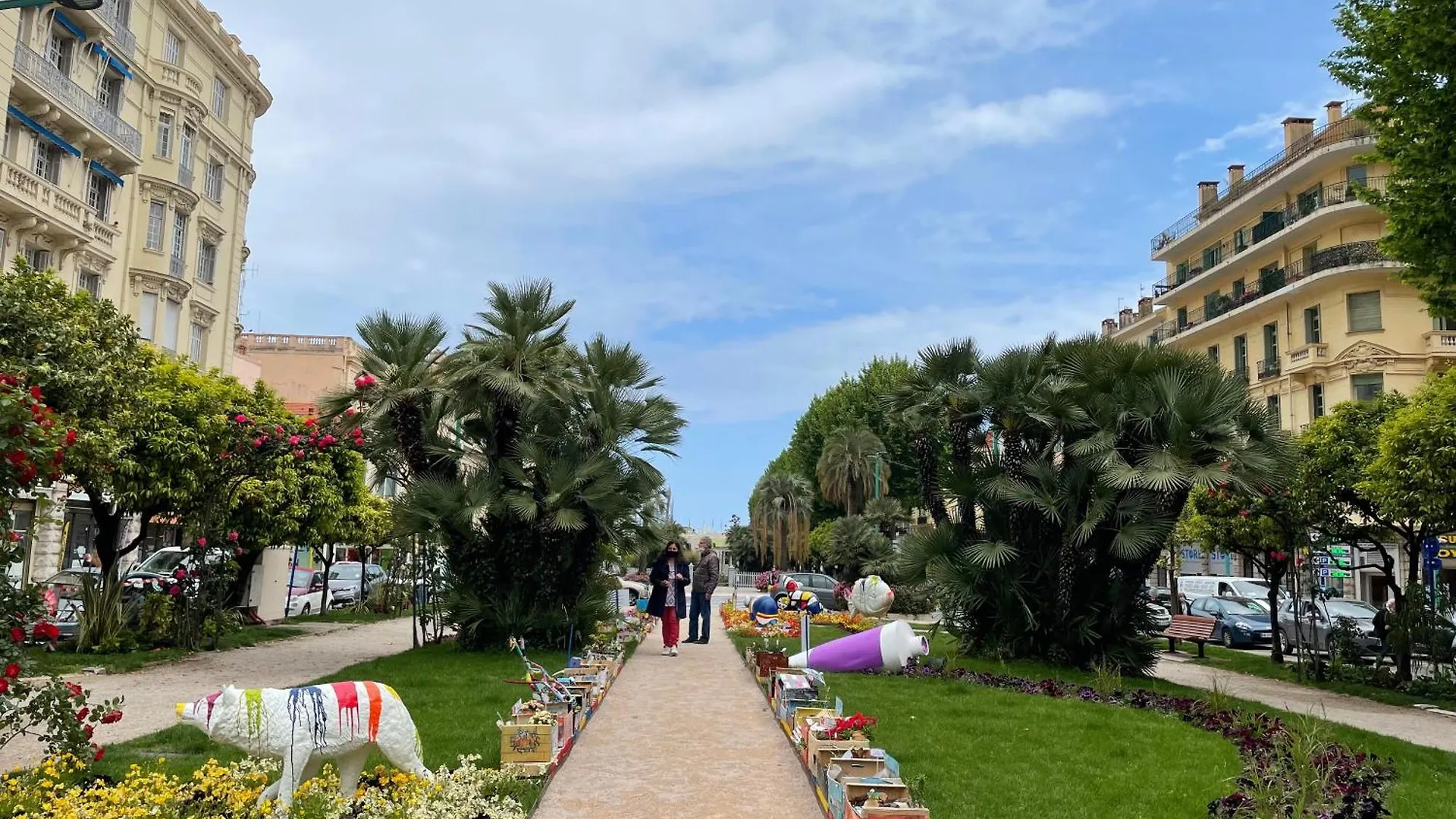 Menton Centre Vue Imprenable Sur Mer Et Jardin Bioves France