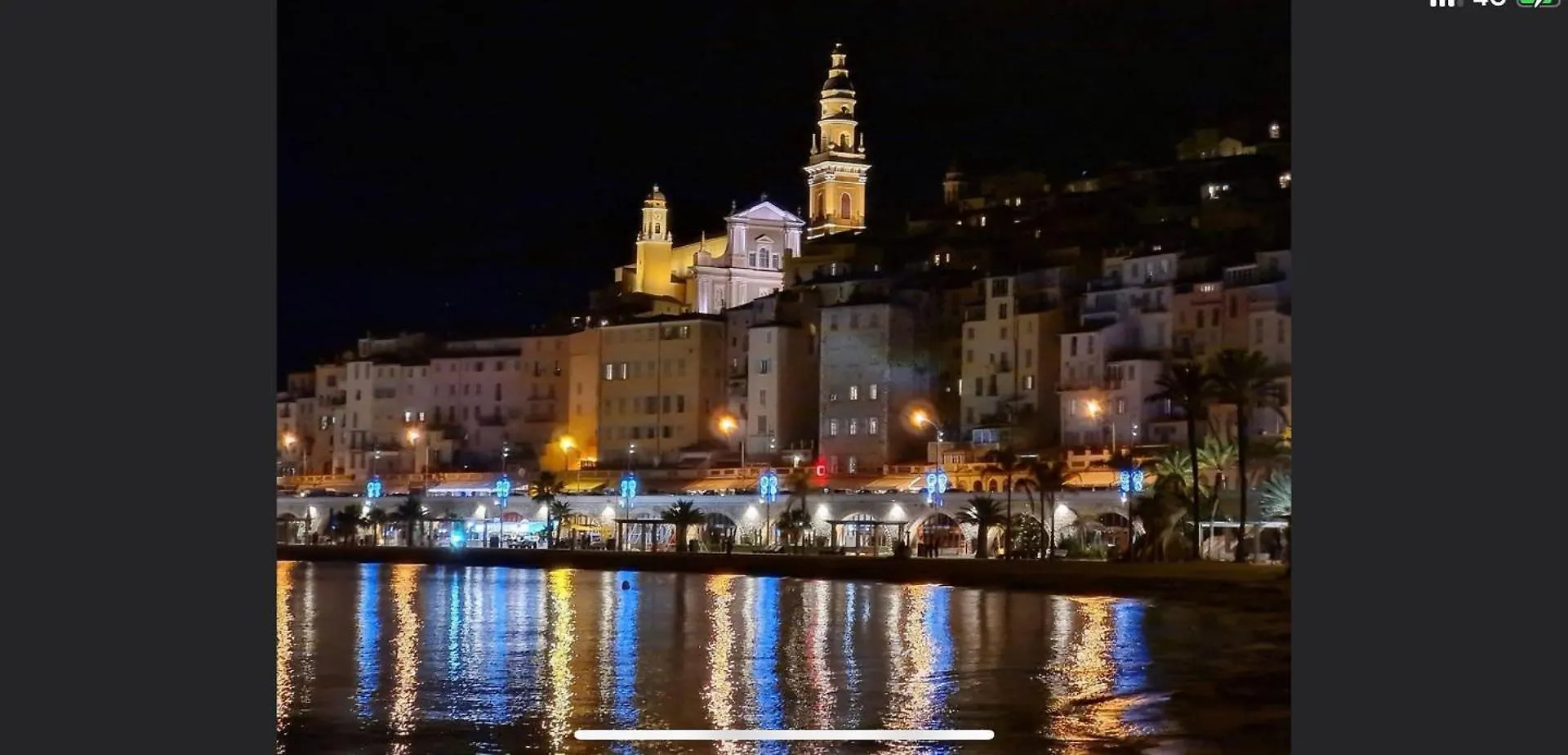Menton Centre Vue Imprenable Sur Mer Et Jardin Bioves France
