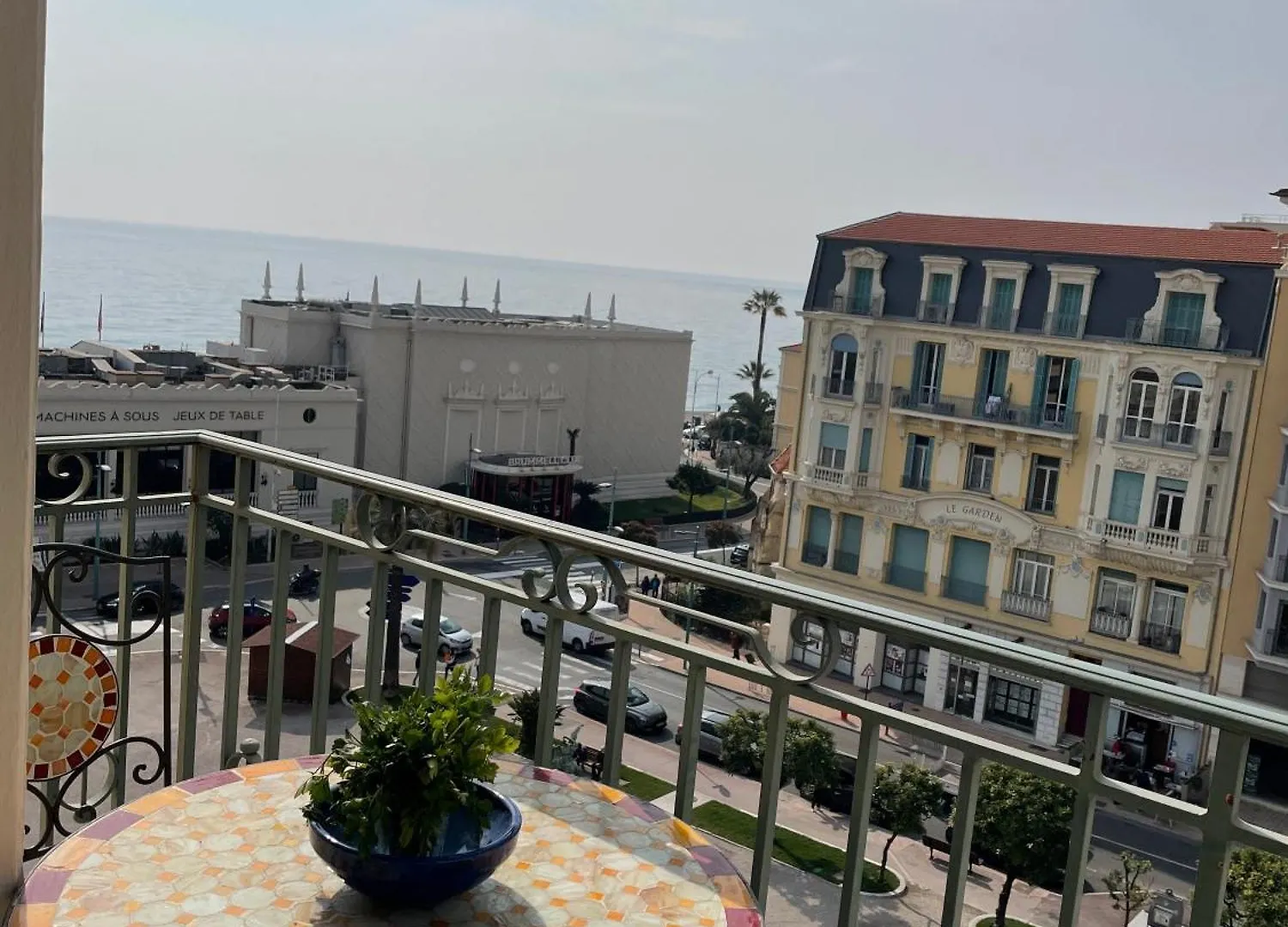 Apartment Menton Centre Vue Imprenable Sur Mer Et Jardin Bioves France