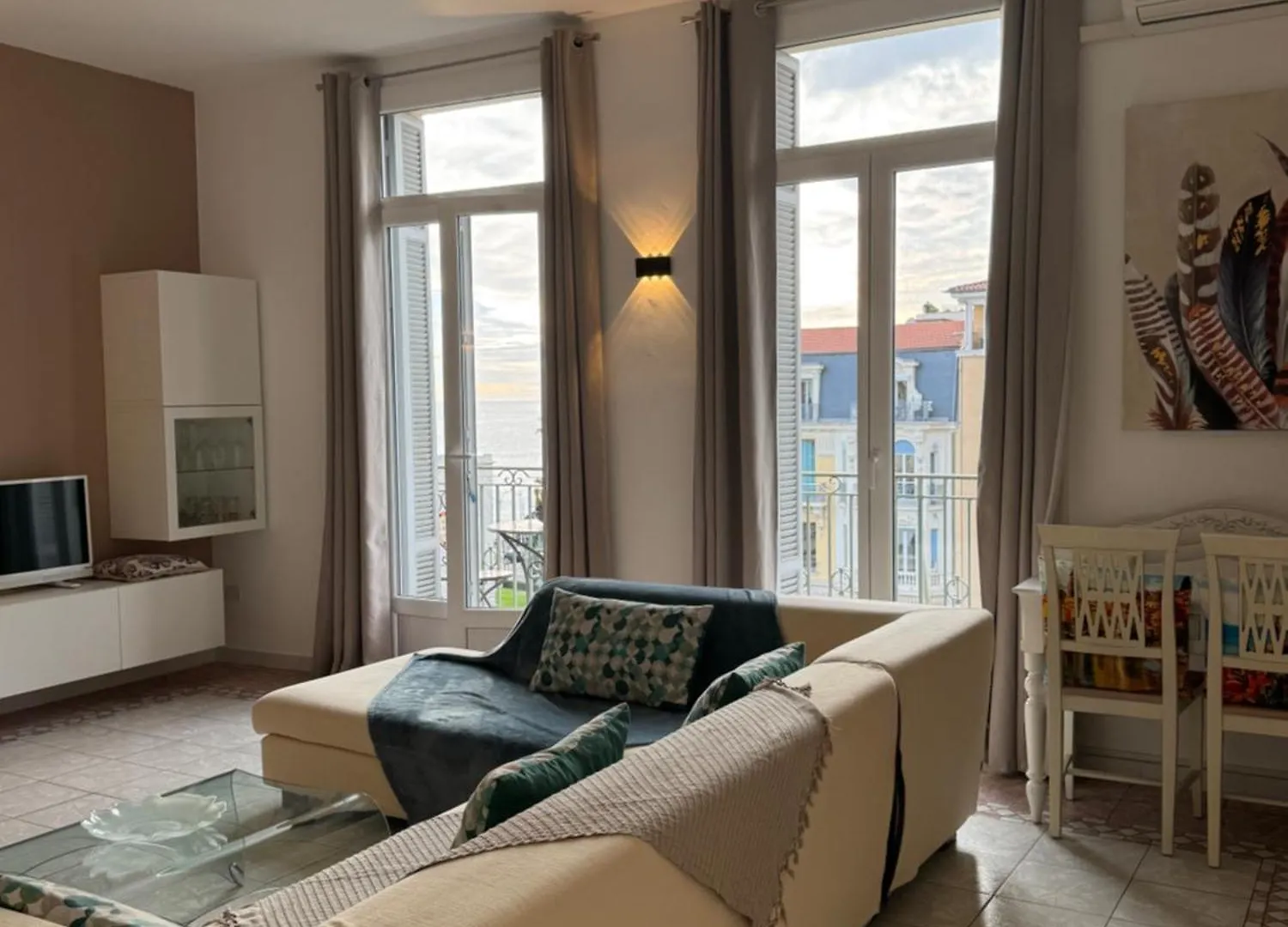 Menton Centre Vue Imprenable Sur Mer Et Jardin Bioves Apartment